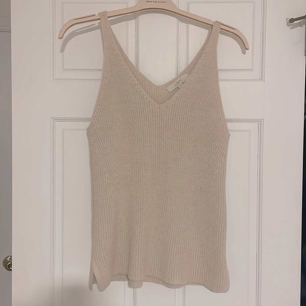 Loft knit top